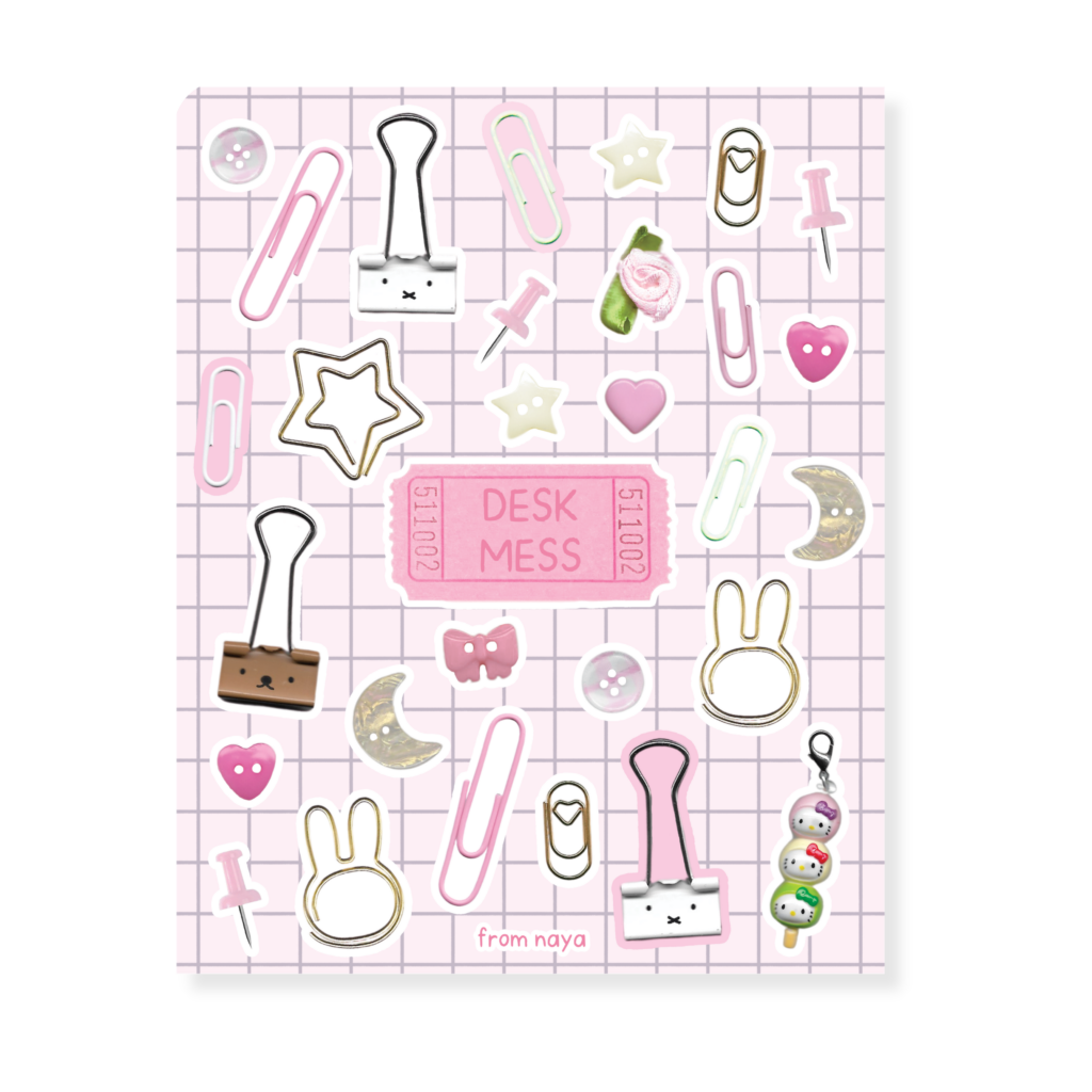 visuel planches de sticker
